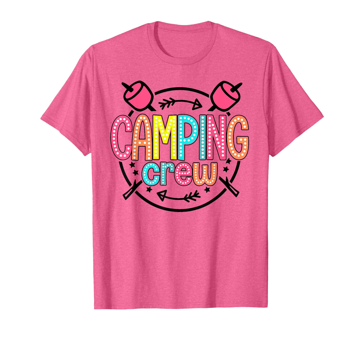 Family Camper Group Camping Crew Camping Matching T-Shirt