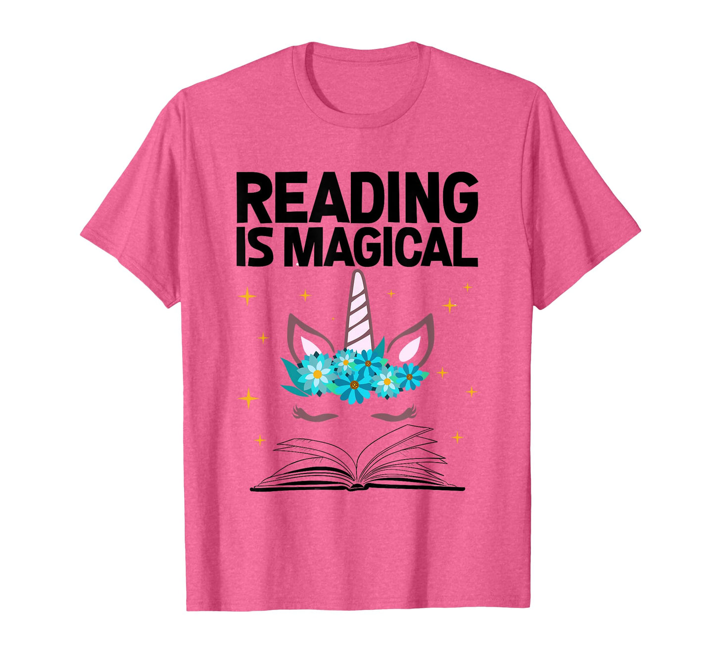Reading Is Magical T-Shirt Unicorn Book Lover Shirts Gift T-Shirt