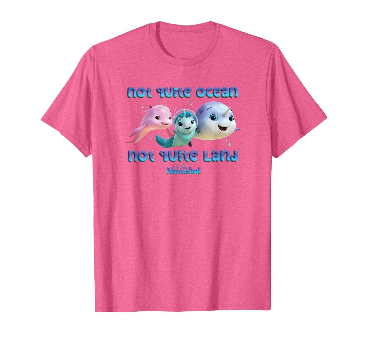 DreamWorks Not Quite Narwhal Ocean Land T-Shirt