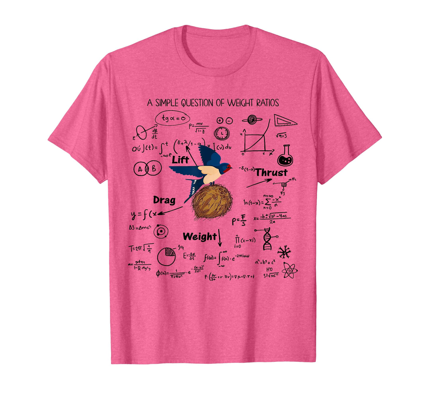 A Simple Question Of Weight Ratios Math Student T-Shirt