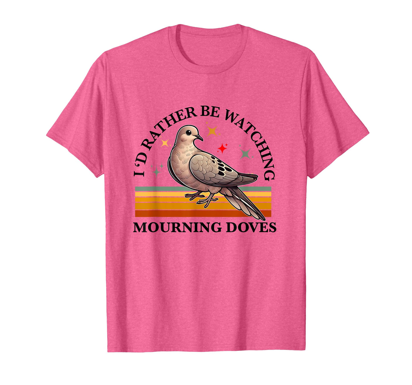 Mourning Dove Retro Vintage Bird Lover Women Men Girl Boys T-Shirt