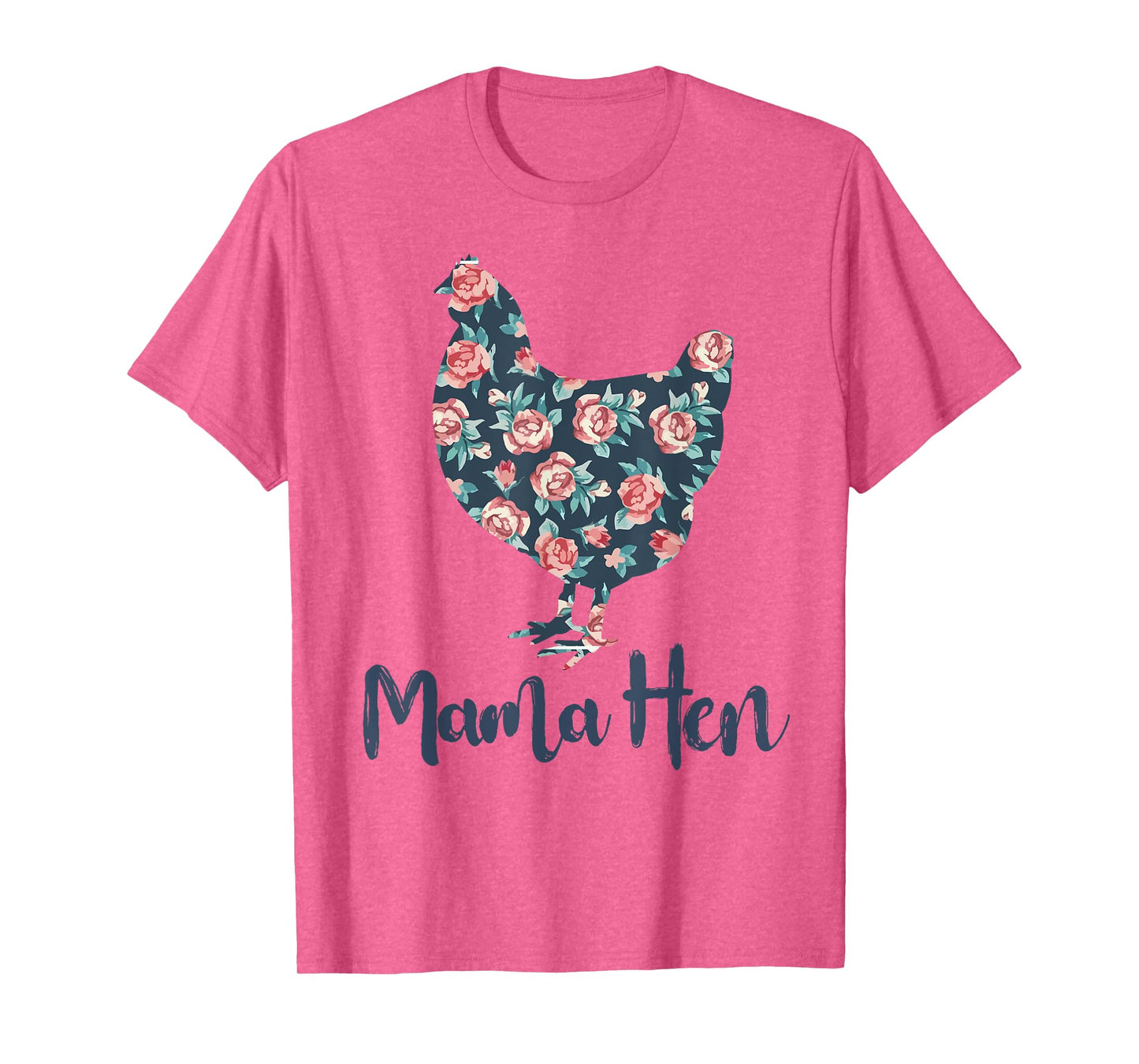 Chicken-Shirt Mama Hen Funny Farm Mom Mother Day Gift Women T-Shirt