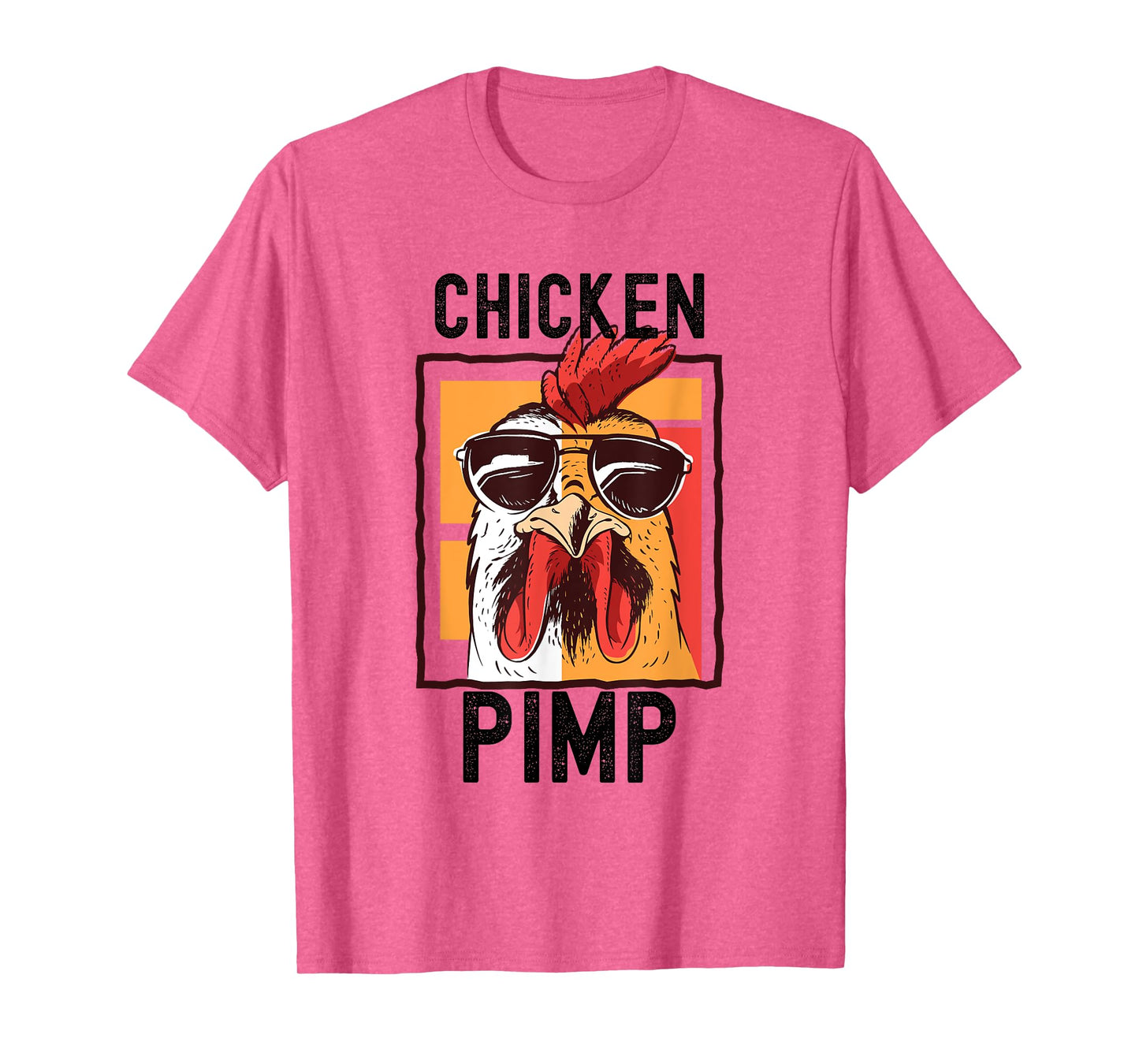 Chicken Pimp, Retro Vintage Farm Chicken Lover Gift T-Shirt