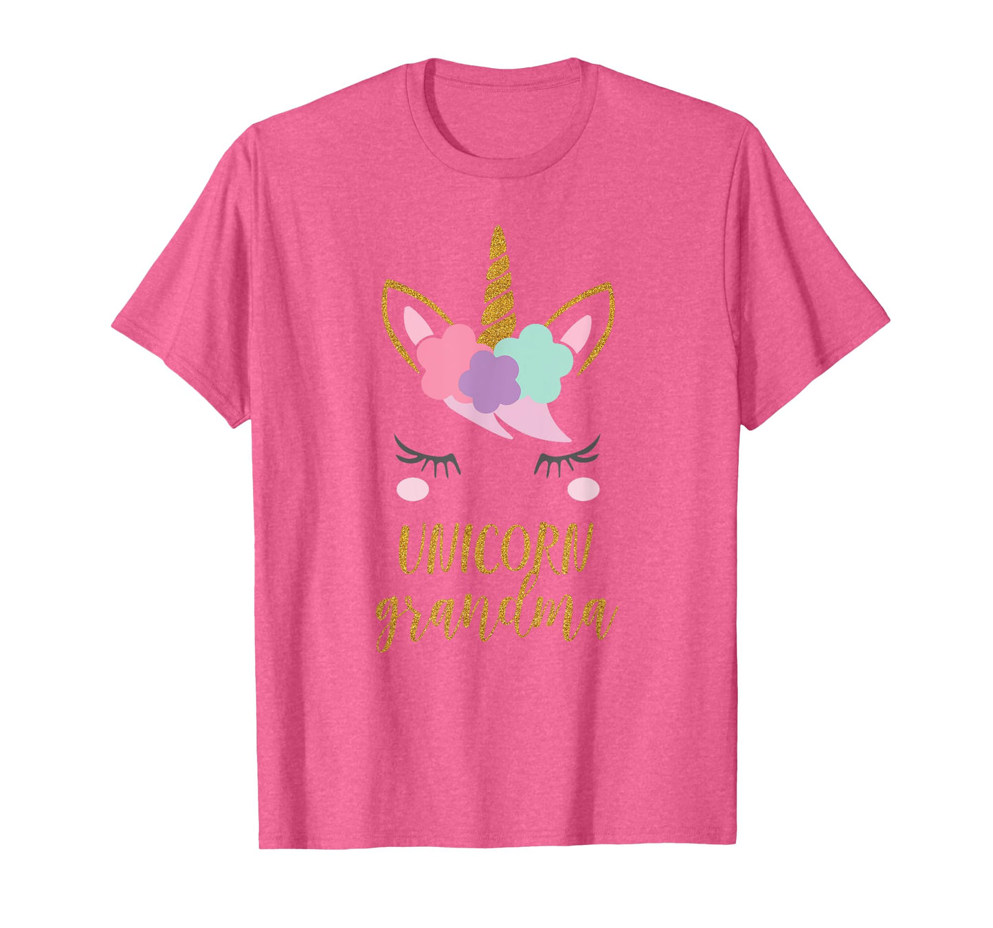 Grandma Unicorn Shirt, Cute Unicorn Grandma Gift T-Shirt