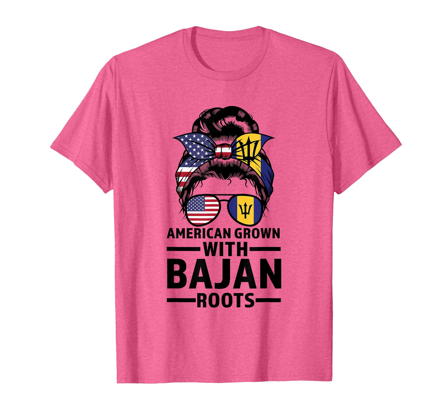 american grown with Bajan roots Bajan T-Shirt