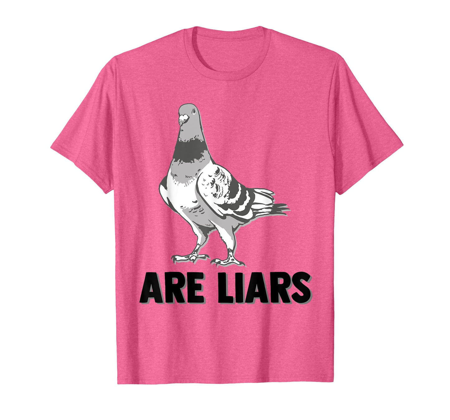 Pigeons Are Liars Aren't Real Spies Birds Pun T-Shirt