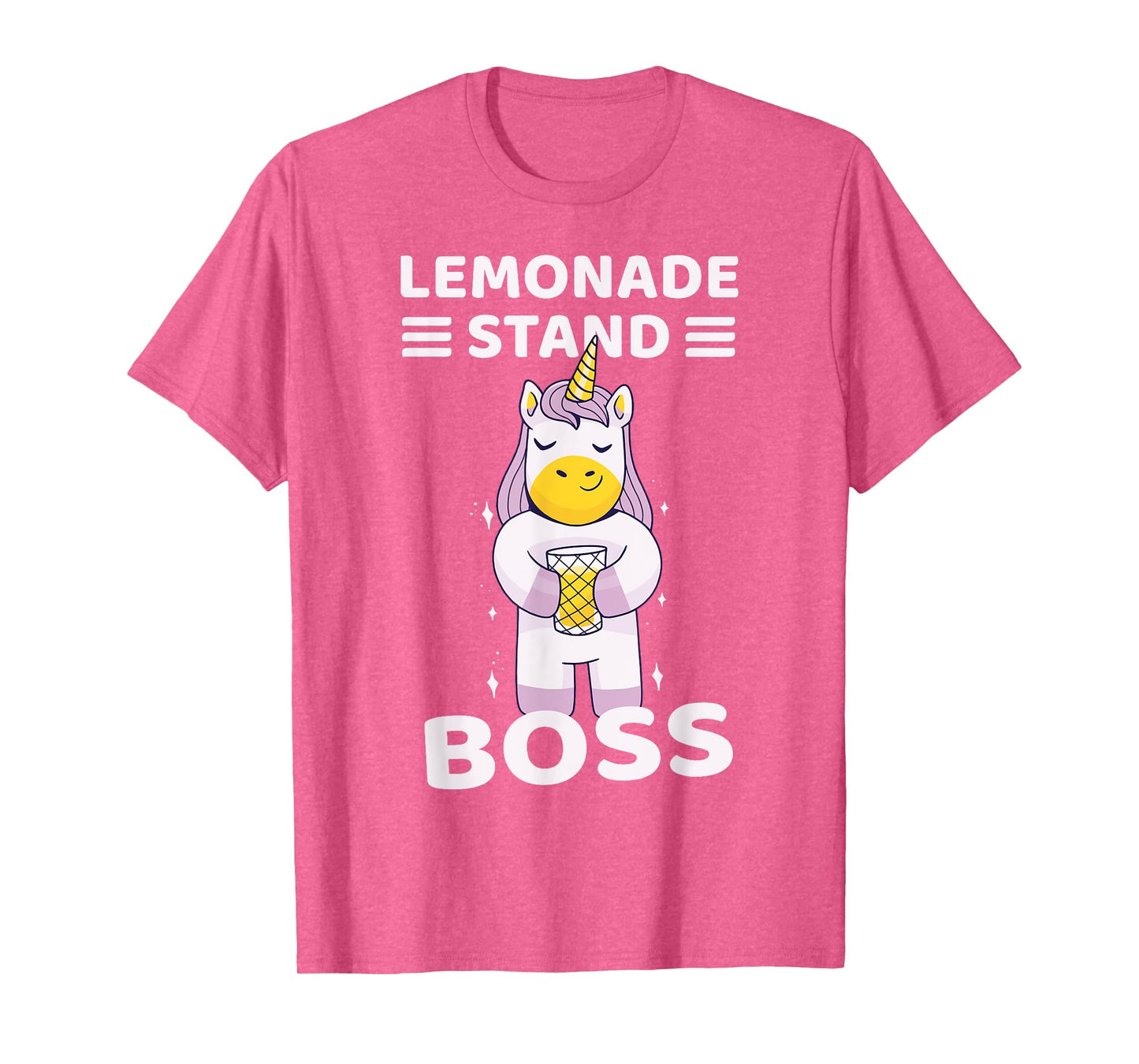 Lemonade Stand Boss Unicorn Girls T-Shirt
