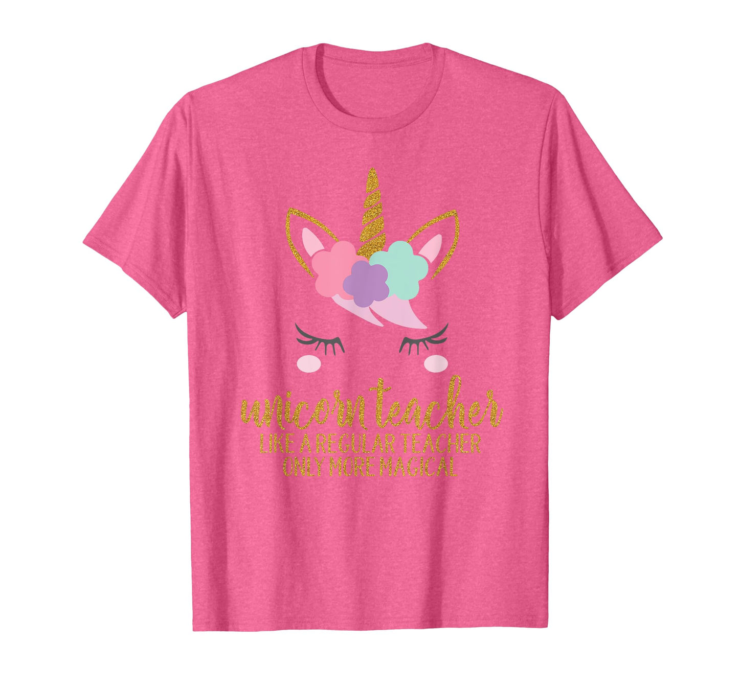Unicorn Teacher Shirt for Women, School Teacher Gift T-Shirt