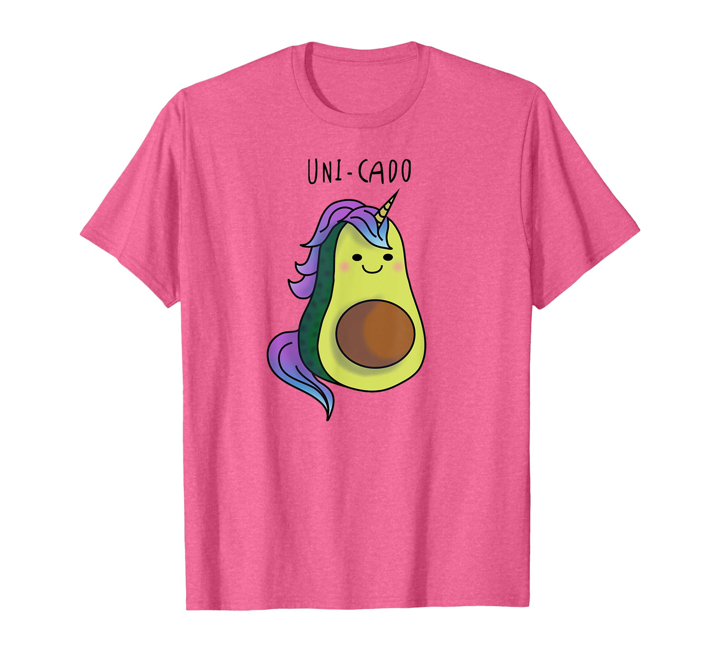 Uni Cado - Unicorn Avocado Vegan Birthday Christmas gift T-Shirt