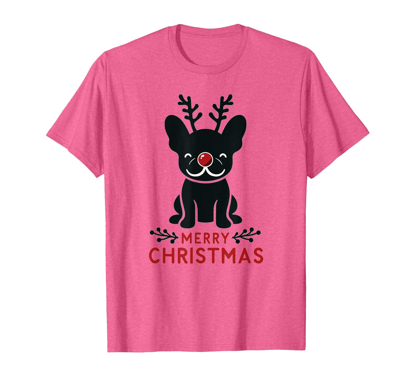 French Bulldog Merry Christmas Winter Dogs Christmas T-Shirt