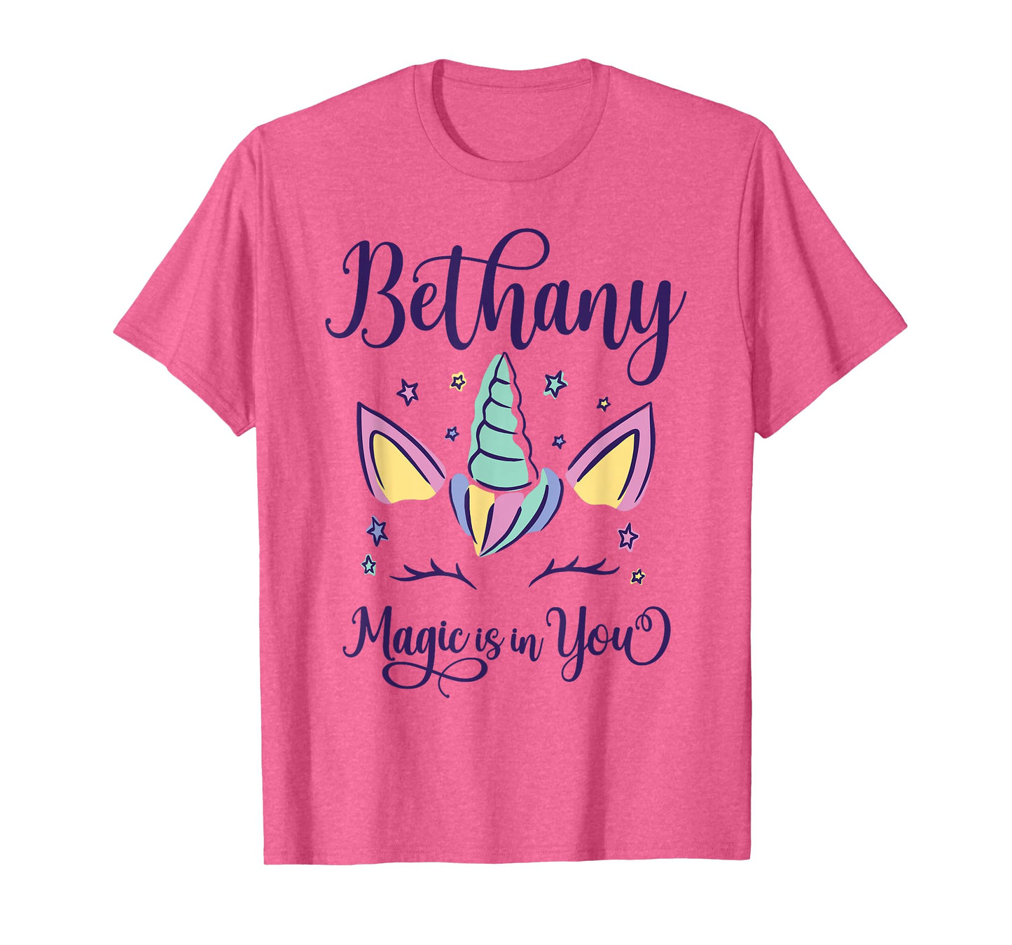 First Name Bethany Personalized I Love Bethany T-Shirt