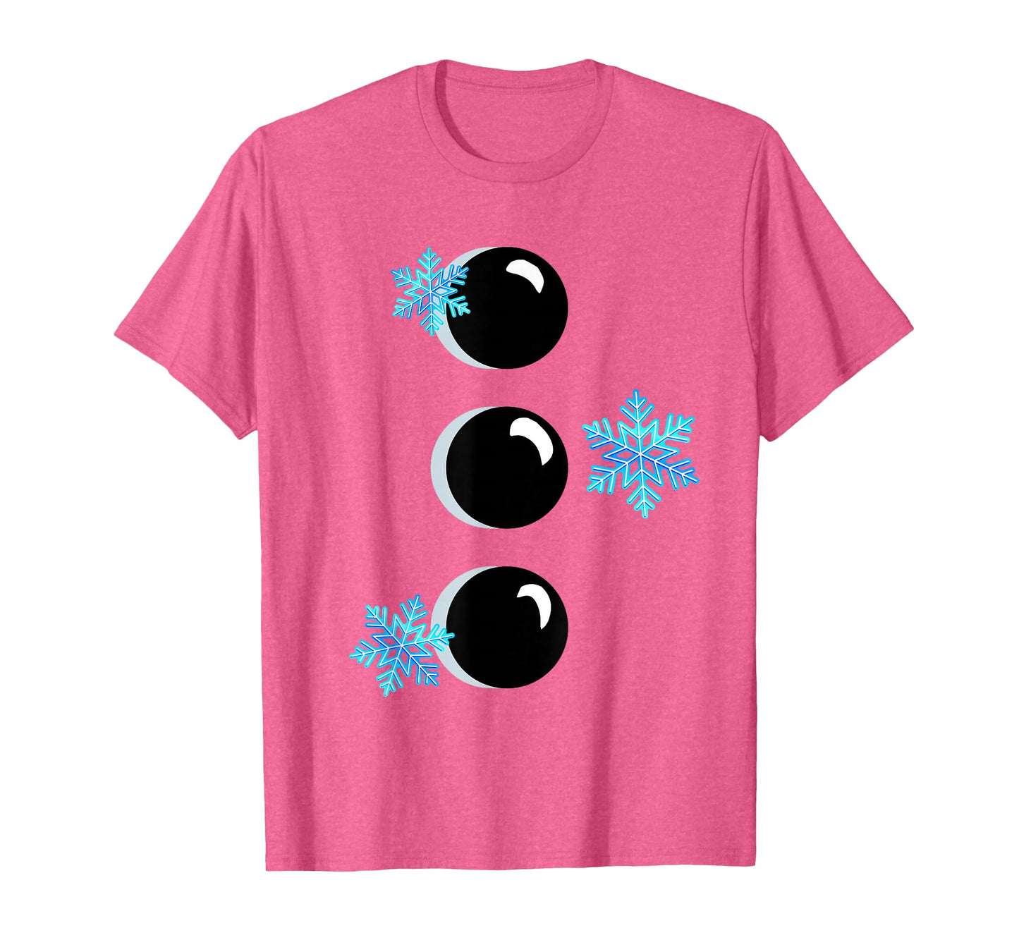 Winter Snowman Christmas Xmas Costumes Men Women T-Shirt