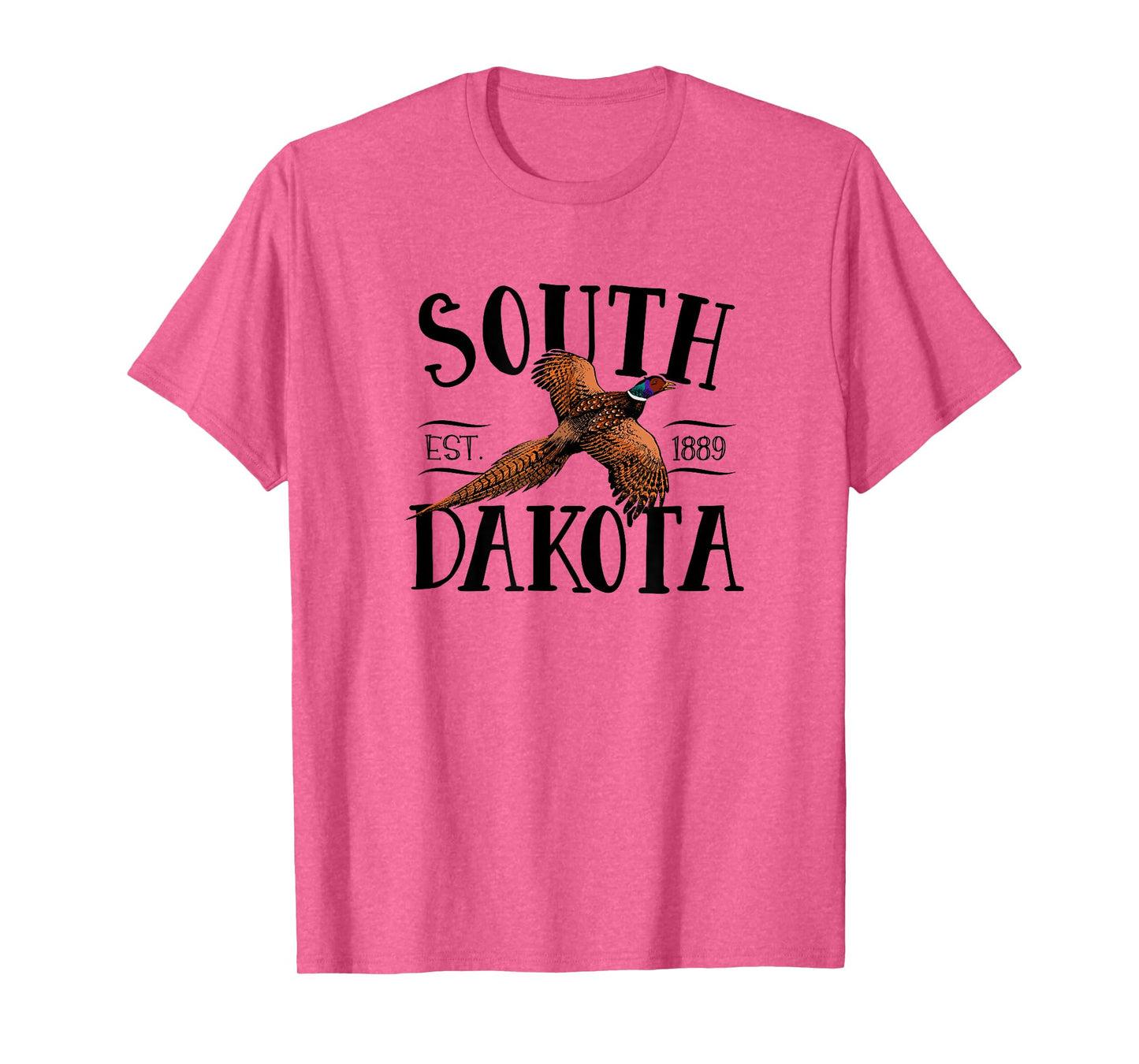 SOUTH DAKOTA Ring Necked Pheasant design T-Shirt
