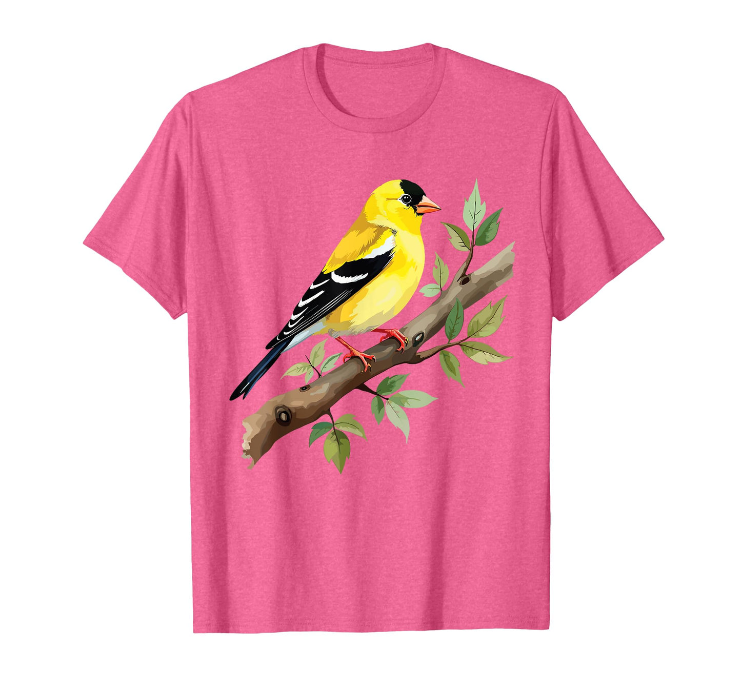 Goldfinch Perched, American Goldfinch T-Shirt