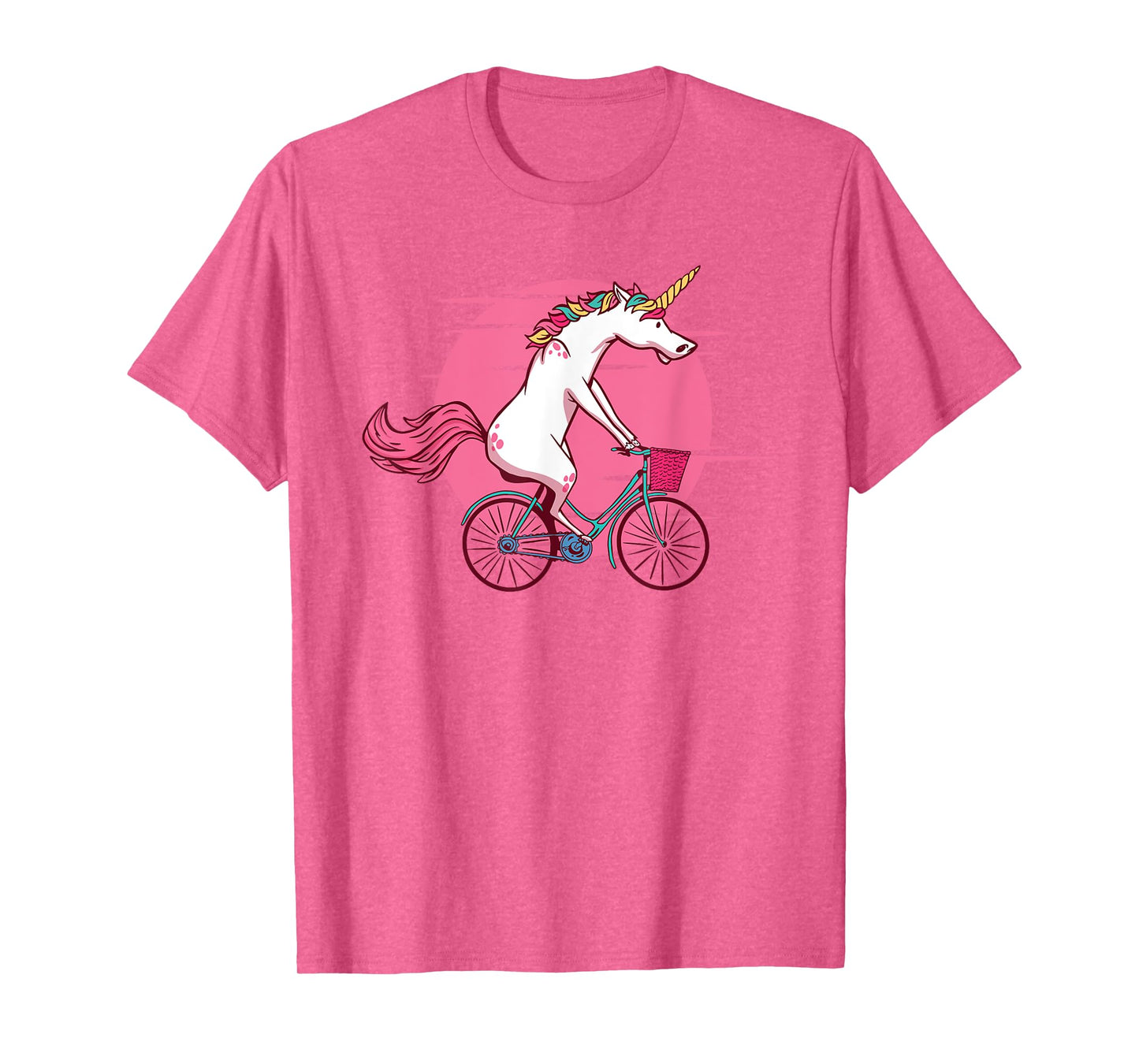 Funny Bicycle Unicorn Biker Bike Riding T-Shirt