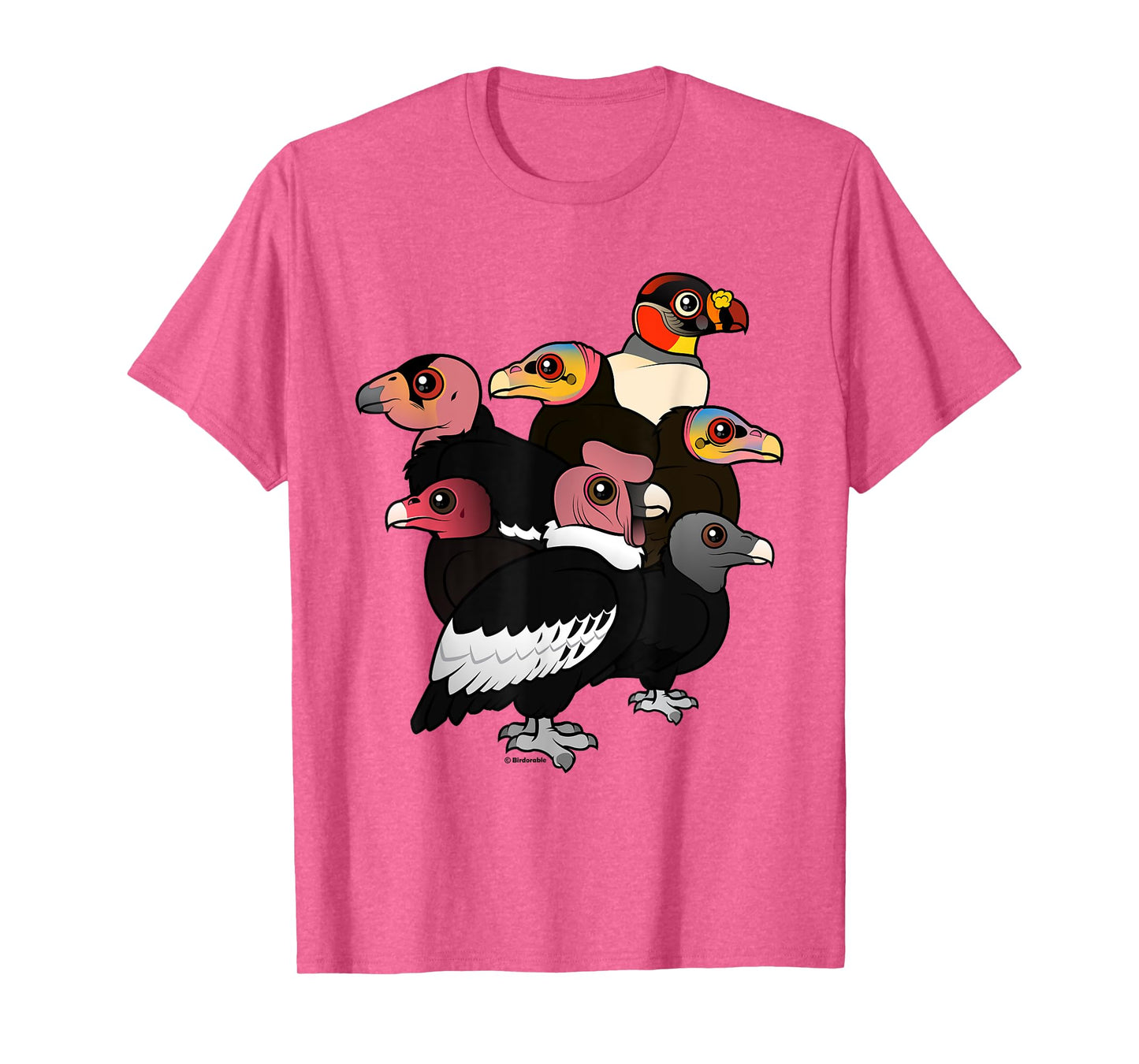 New World Vultures and Condors Cartoon Birdorable T-Shirt