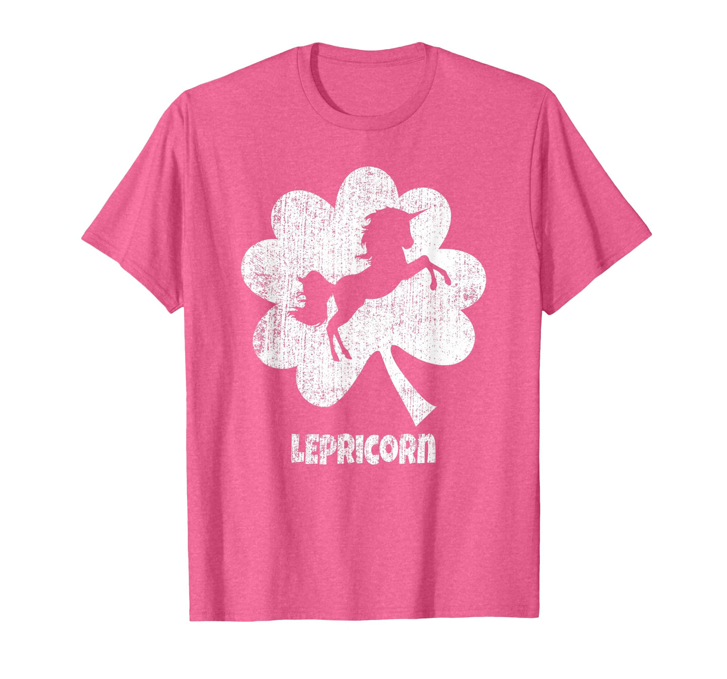 Unicorn St Patricks Day Lepricorn Silhouette Girl Women T-Shirt