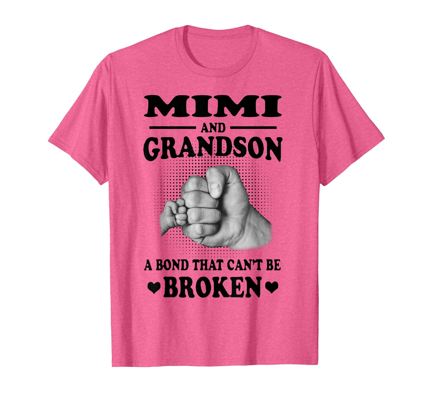 Mimi And Grandson A Bond That Can't Be Broken Gift T-Shirt