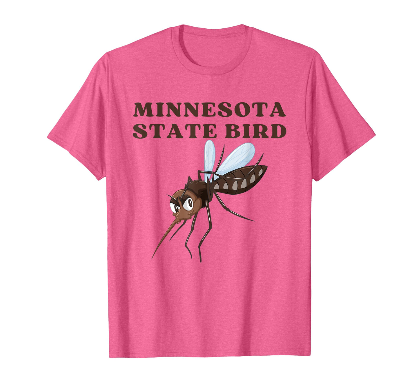 Funny Mosquito Minnesota State Bird T-Shirt