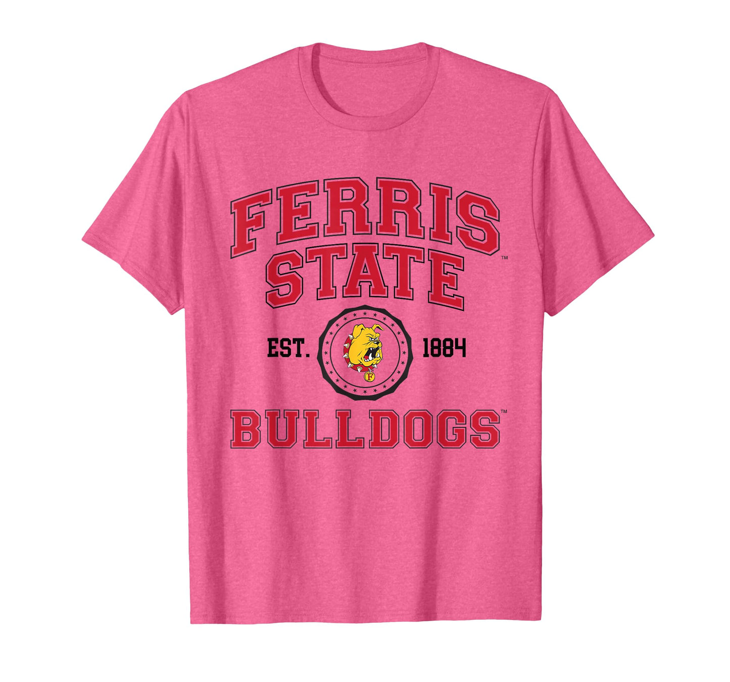Ferris State Bulldogs | Official NCAA University | NAFPFER02 T-Shirt