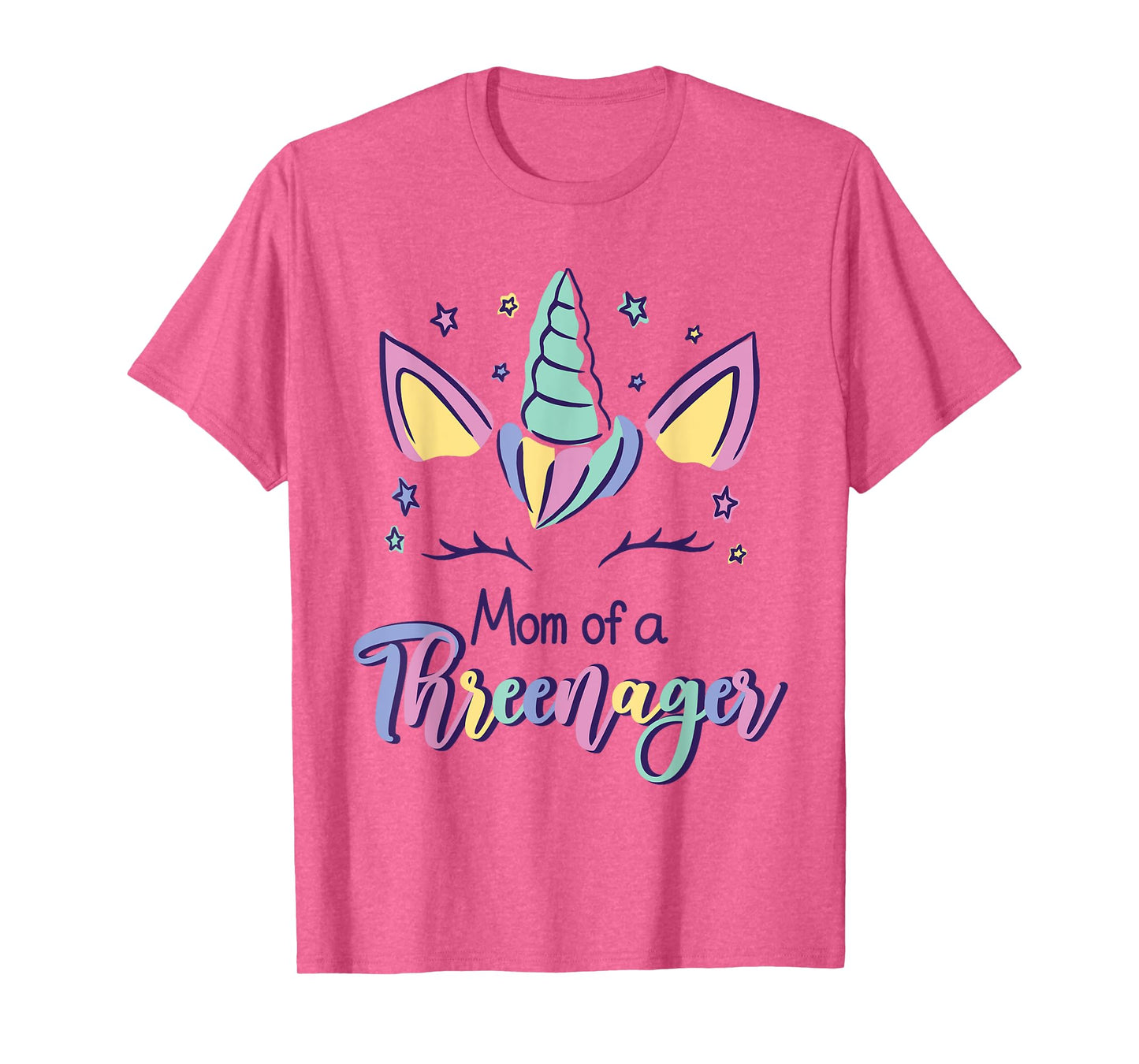Mommy Mother Mom Of A Threenager T-Shirt