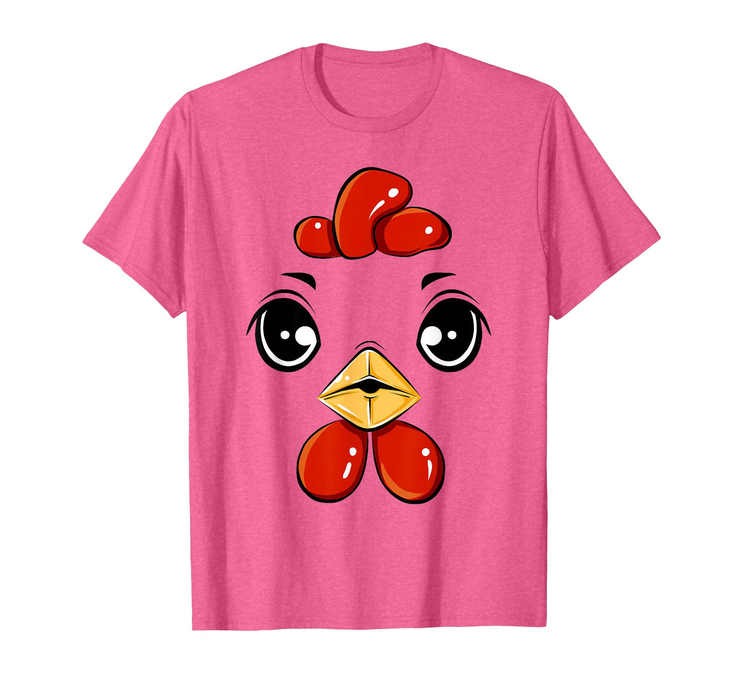 Face Chicken Costume Halloween Cute Chicken Costume Kids T-Shirt