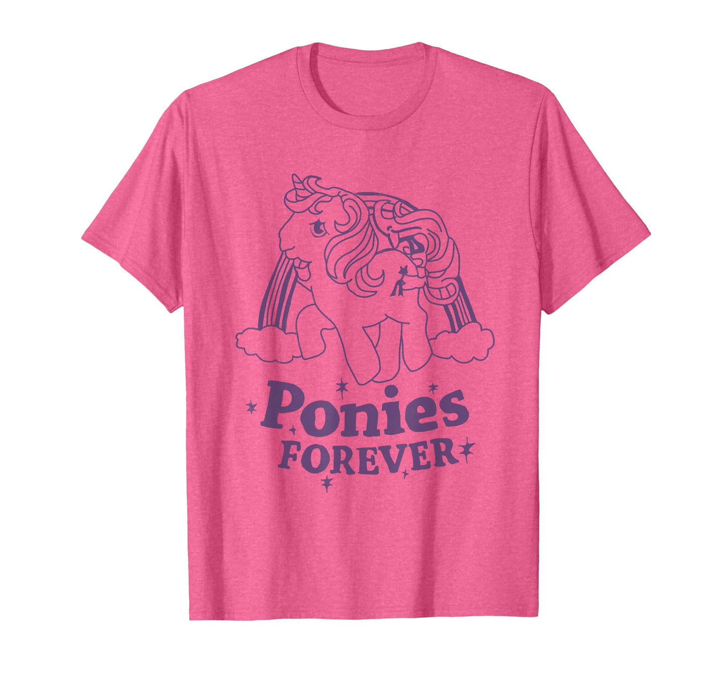 Ponies Forever Band Reference Grey T-Shirt