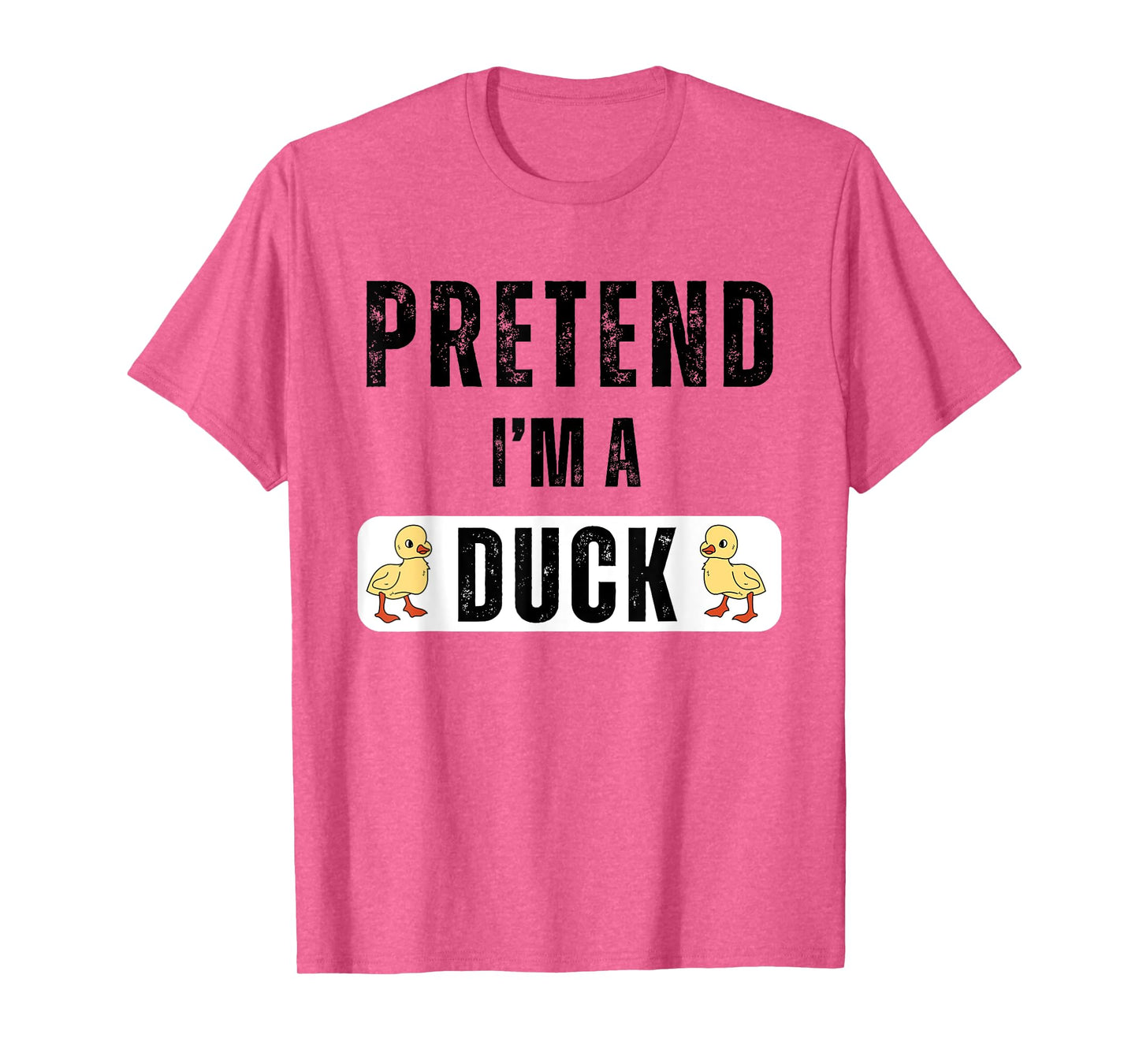 Pretend I'm A Duck Matching Kids Adult Duck Costume T-Shirt