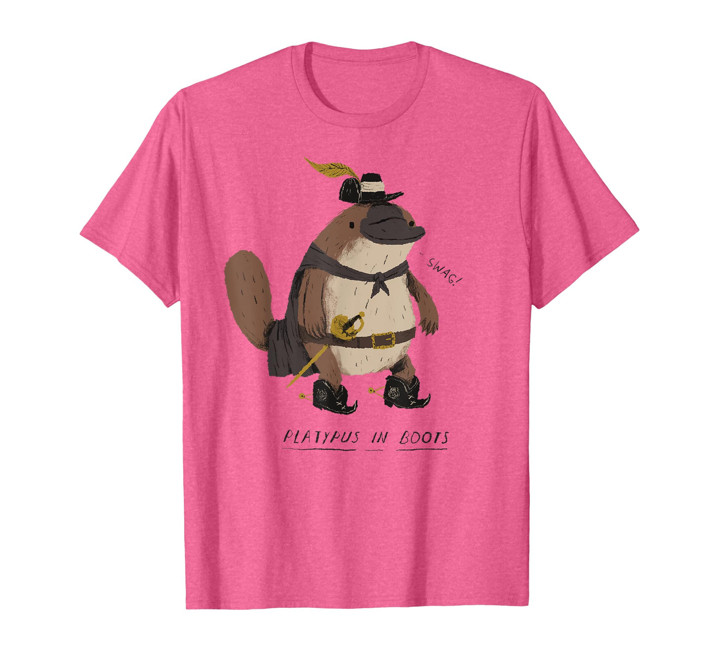 platypus in boots T-shirt / platypus tee! T-Shirt