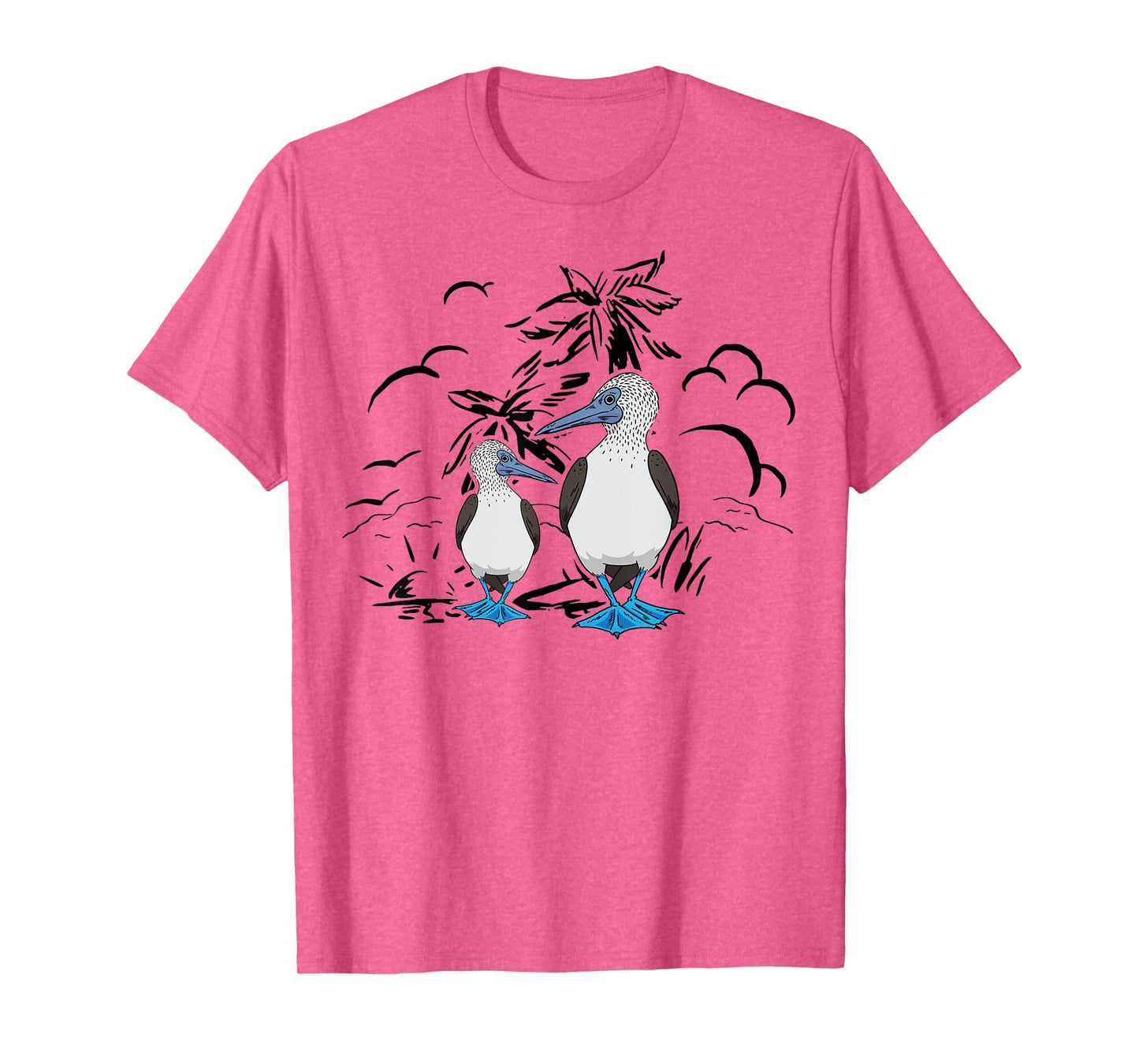 Seabirds Blue-footed Booby Bird Galapagos Islands T-Shirt