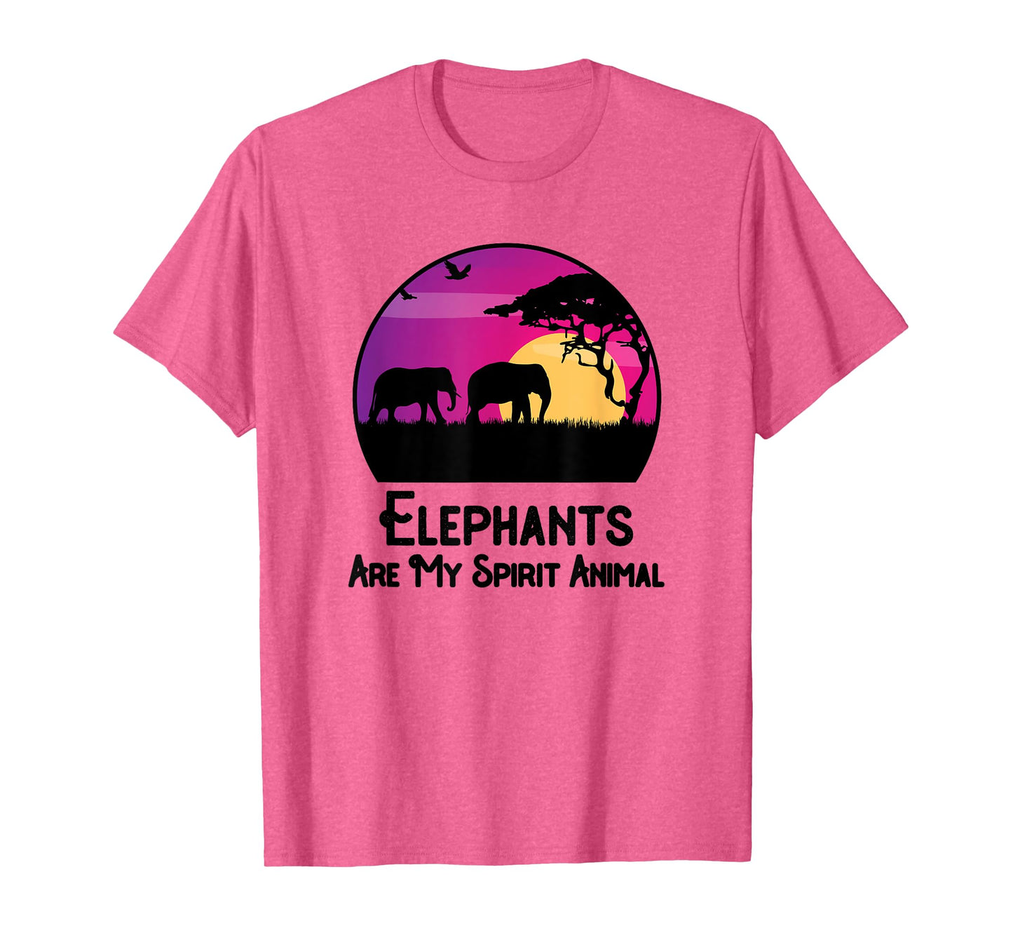Elephants Are My Spirit Animal Elephant Lovers T-Shirt