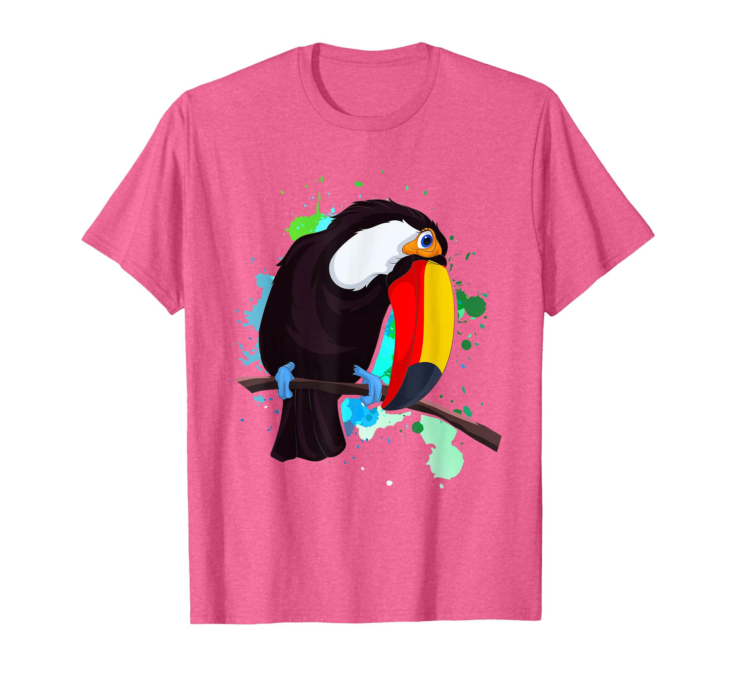 Toucan Lover Bird Lover Animal Lover Colorful Toucan T-Shirt
