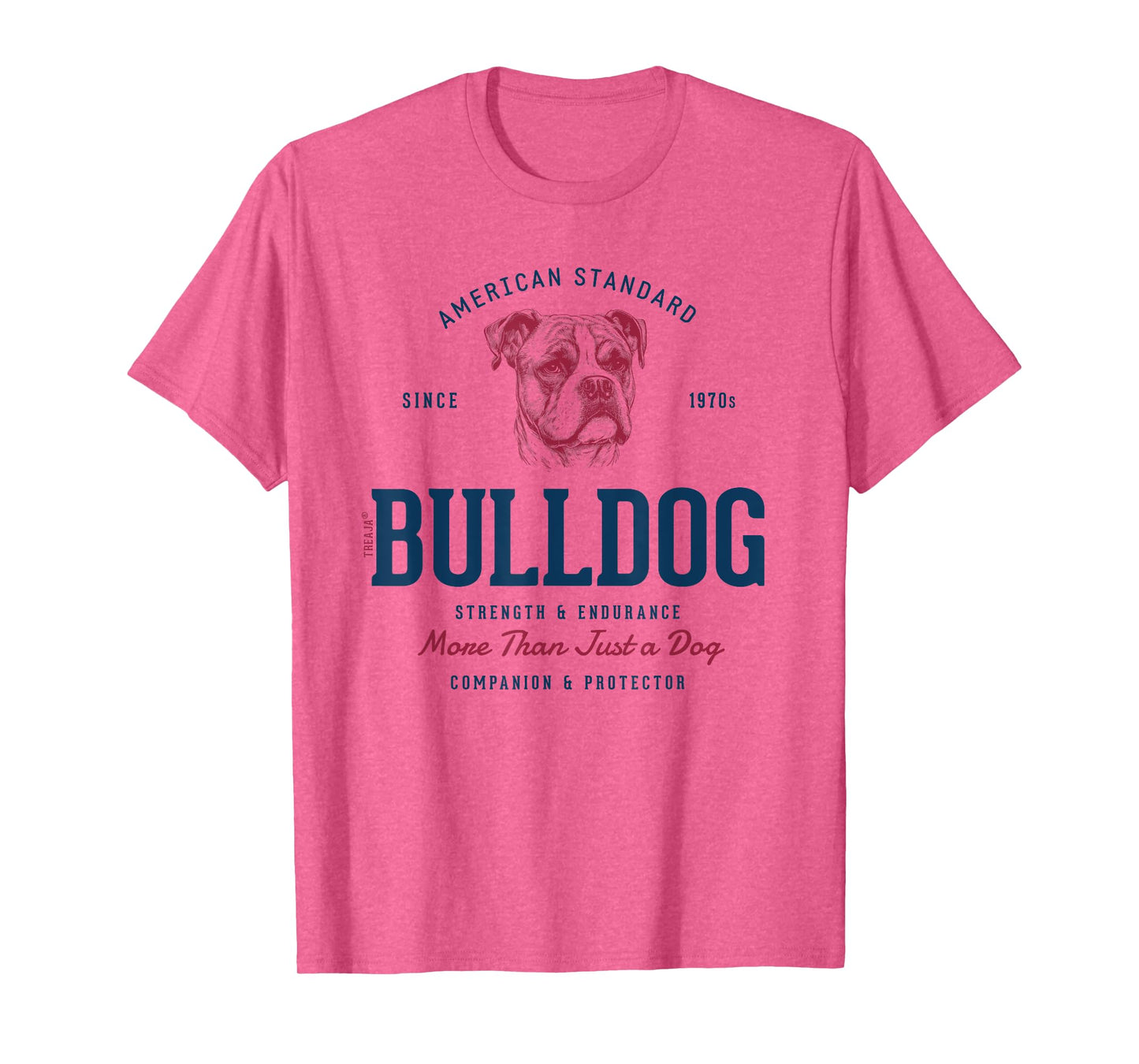 Retro Styled Vintage American Bulldog T-Shirt for Men Women Kids