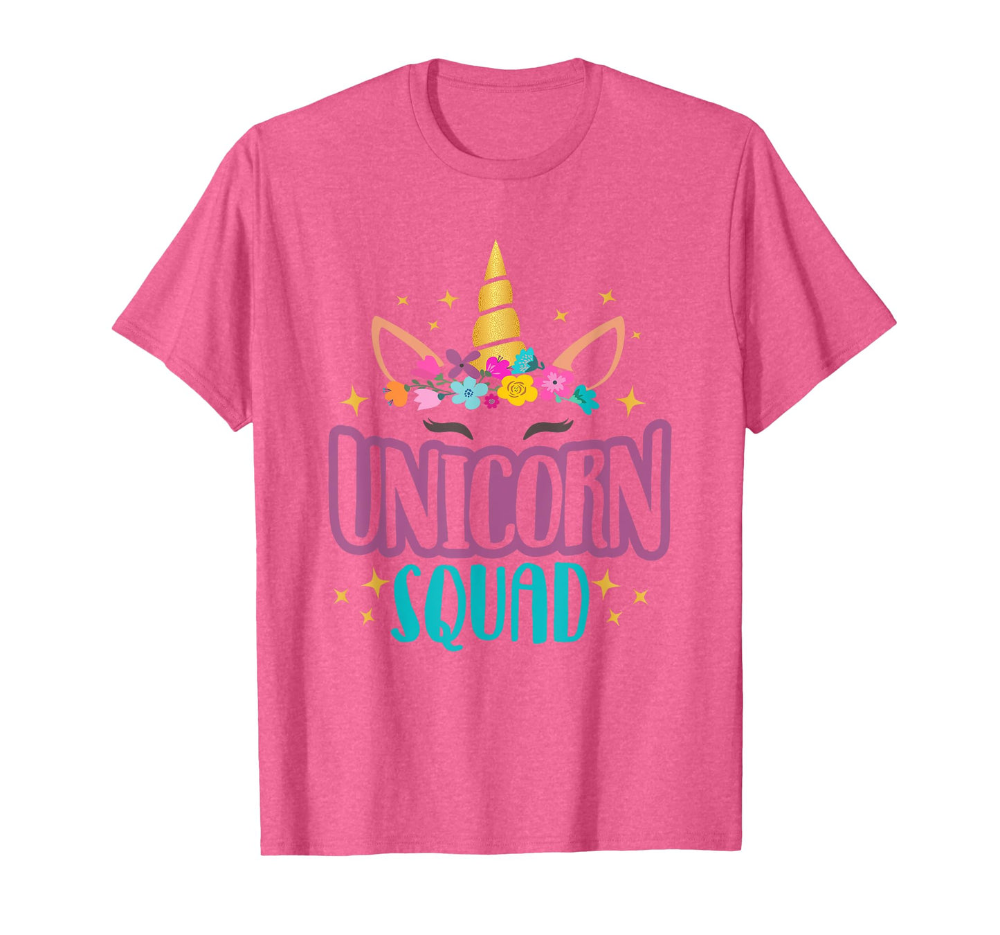 Unicorn Squad Unicorns Girls Birthday Party Matching Gift T-Shirt