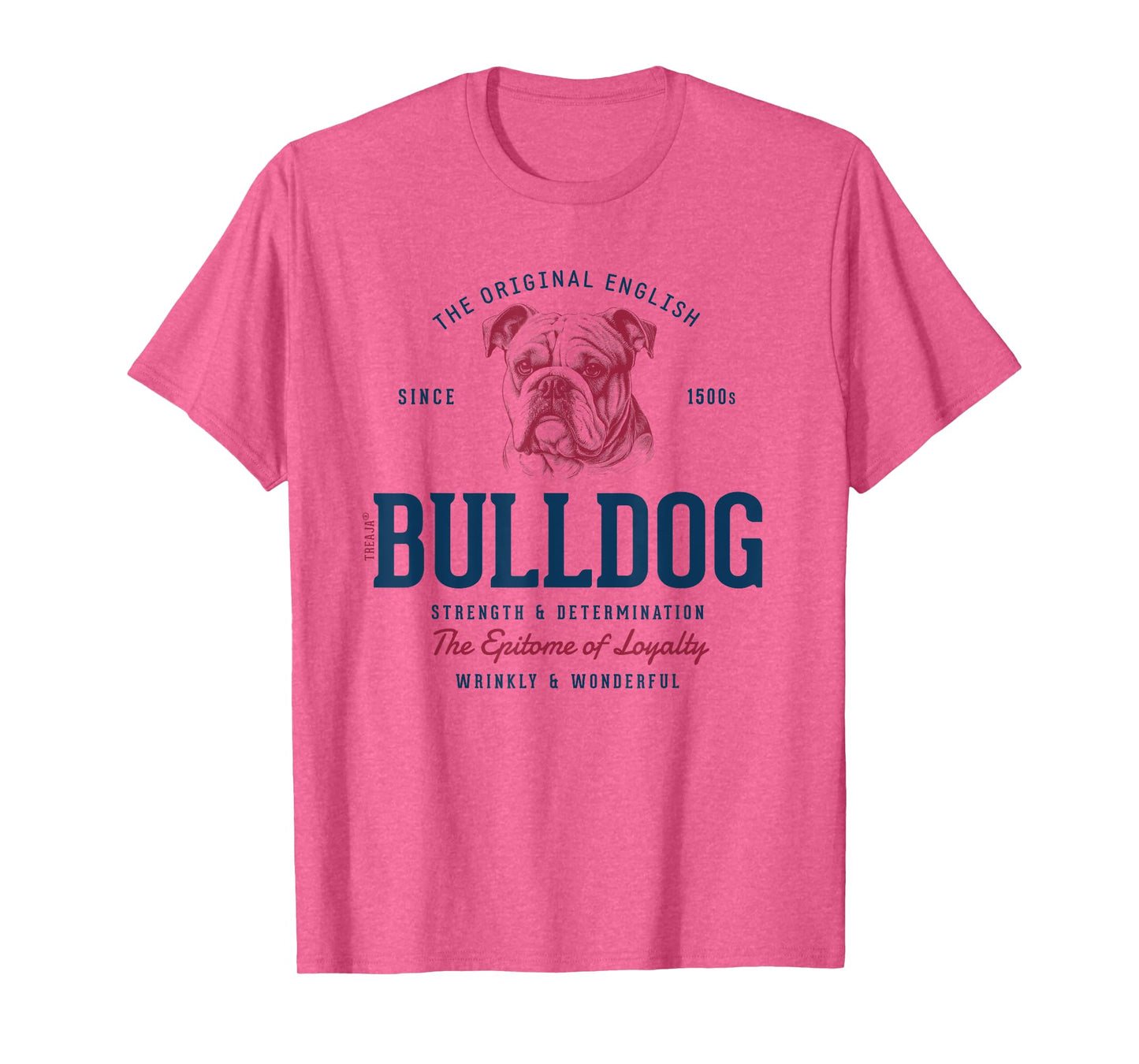 Retro Styled Vintage English Bulldog T-Shirt