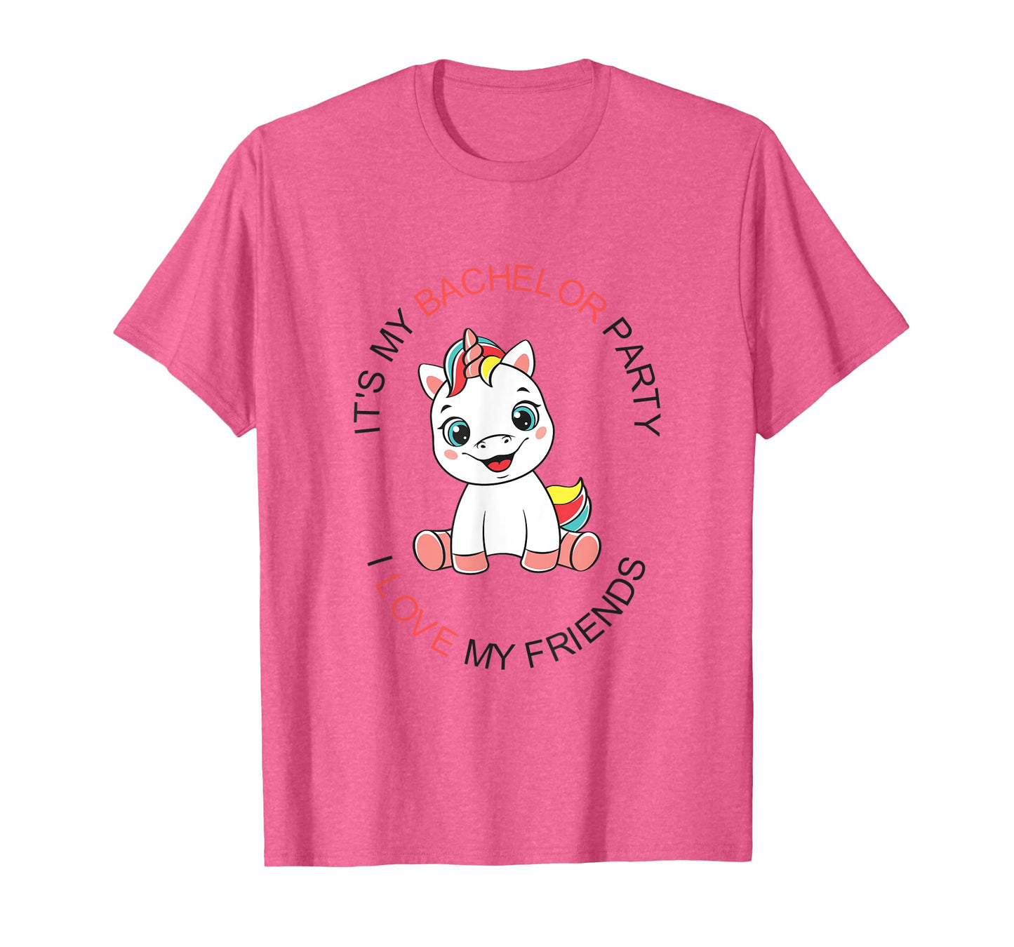 Mens Funny My Bachelor Party Cute Unicorn Bachelor Party Apparel T-Shirt
