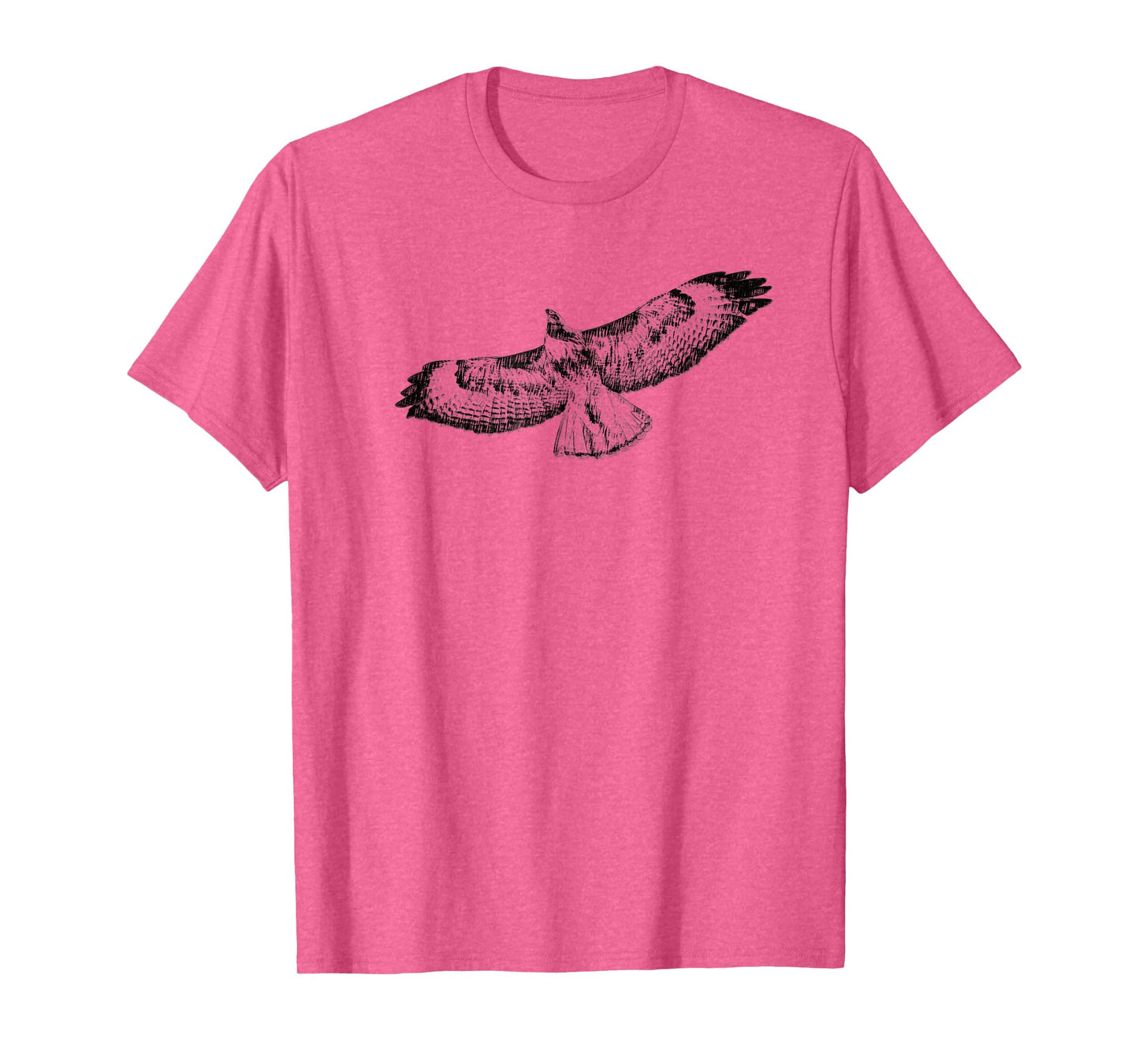 Hawk T Shirt Bird Flying Sketch