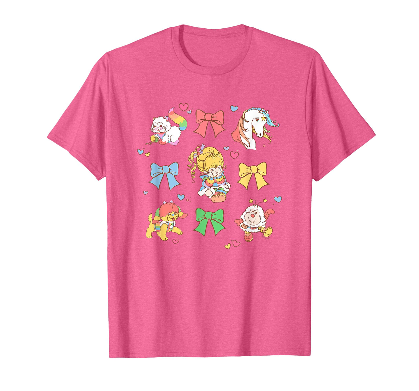 Rainbow Brite Unicorn Bows & Sprites Jumble T-Shirt