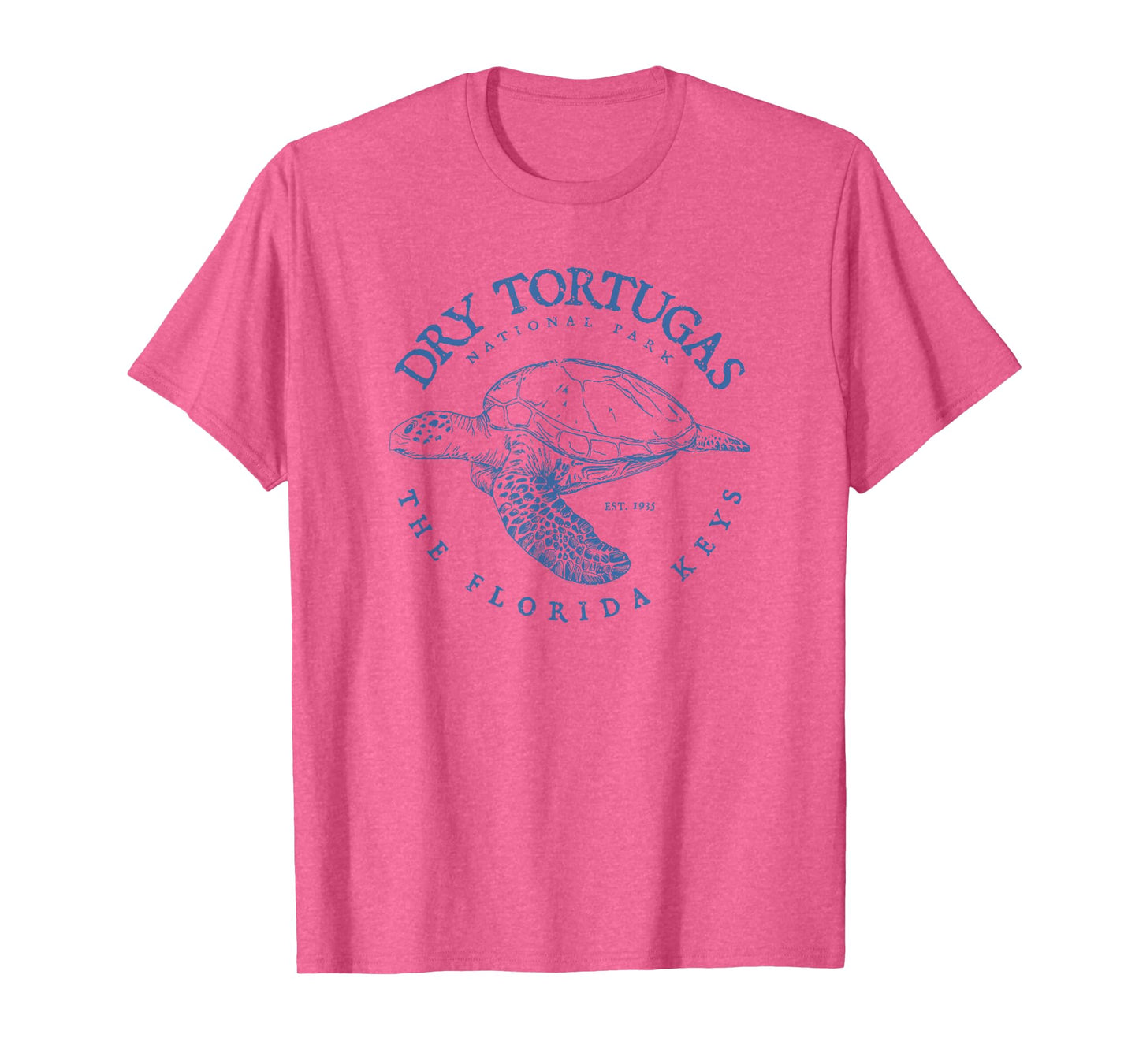 Dry Tortugas National Park Florida Keys Scuba Diving Turtle T-Shirt