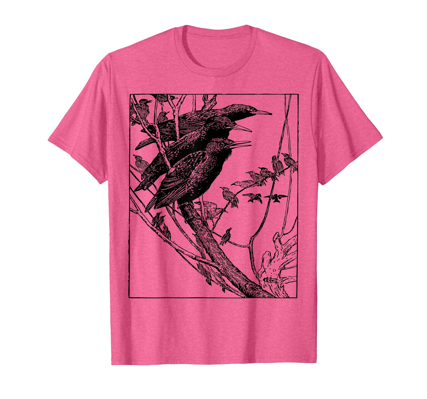 Starling Birds Birdwatcher T-Shirt