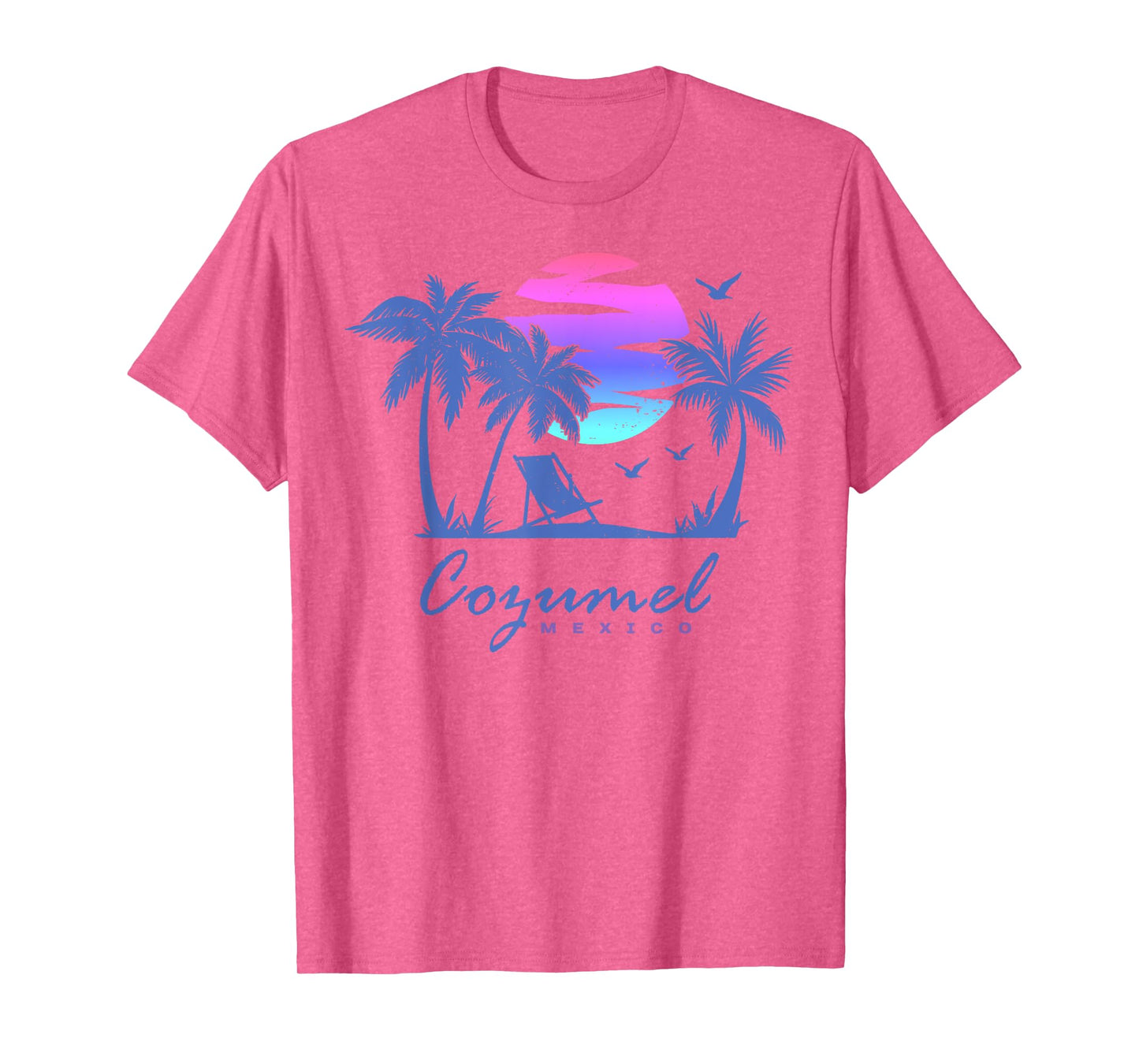 COZUMEL Mexico Beach Vacation Spring Break Honeymoon Vintage T-Shirt
