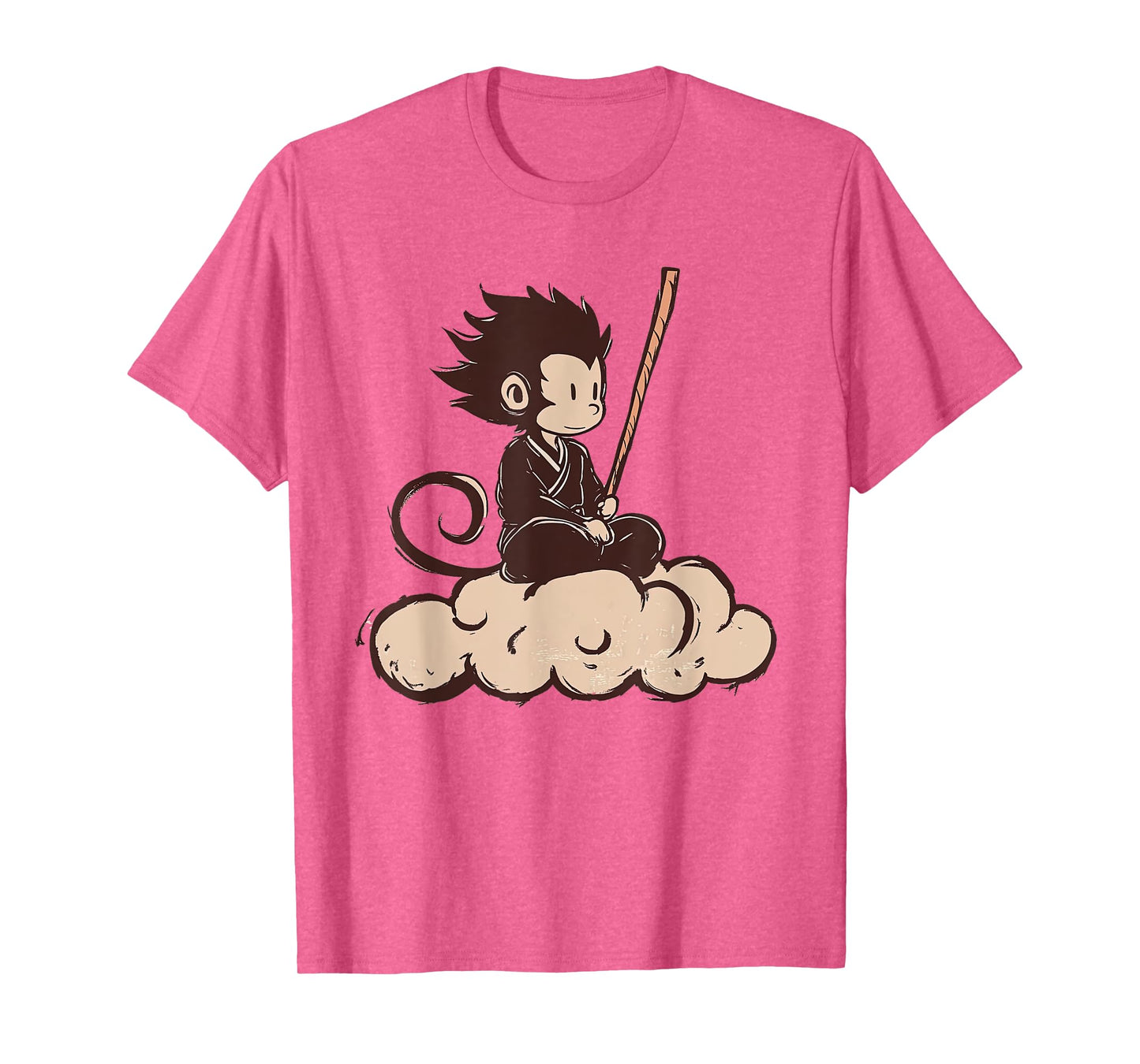 Sun Wukong on Cloud Monkey King Chinese Legend Martial Arts T-Shirt