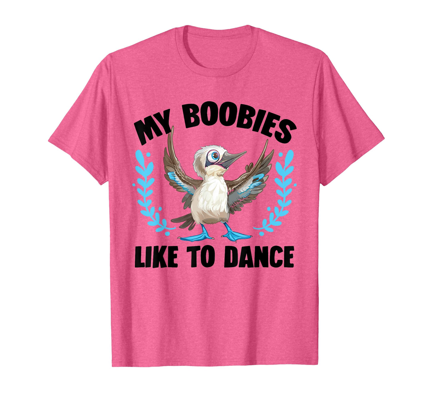 Boobie Bird Plush Seabird Stuffed Animal Blue Footed Booby T-Shirt