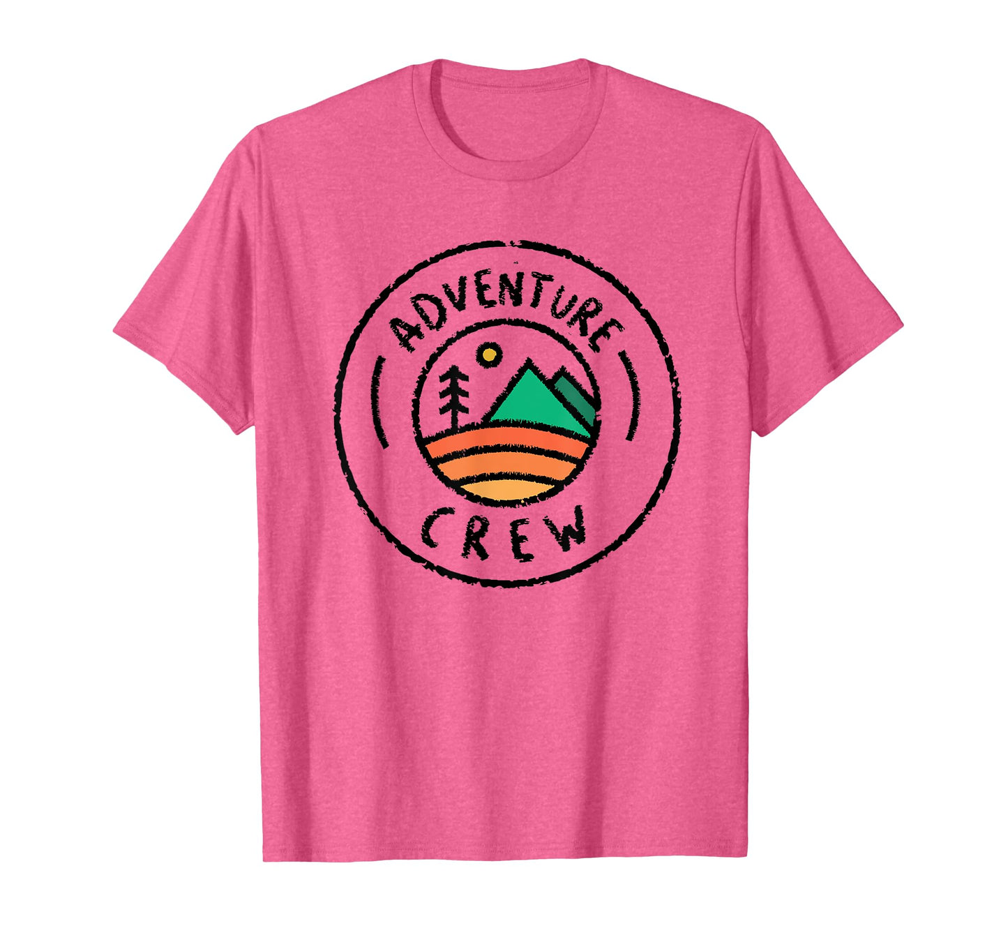 Camping Matching Shirts for Family Camper Adventure Crew T-Shirt