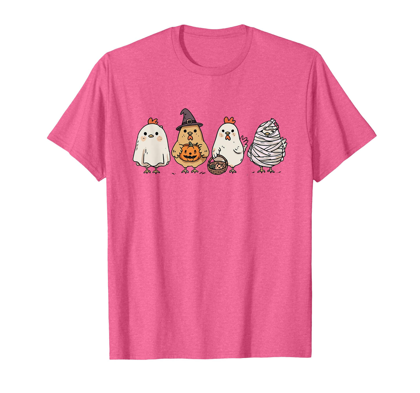 Funny Halloween Ghost Spooky Chickens Ghost Chicken Sweater T-Shirt