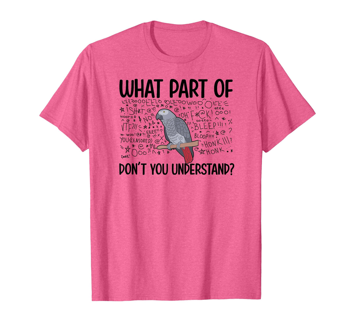 African Grey Parrot Owner Funny African Grey Dad T-Shirt
