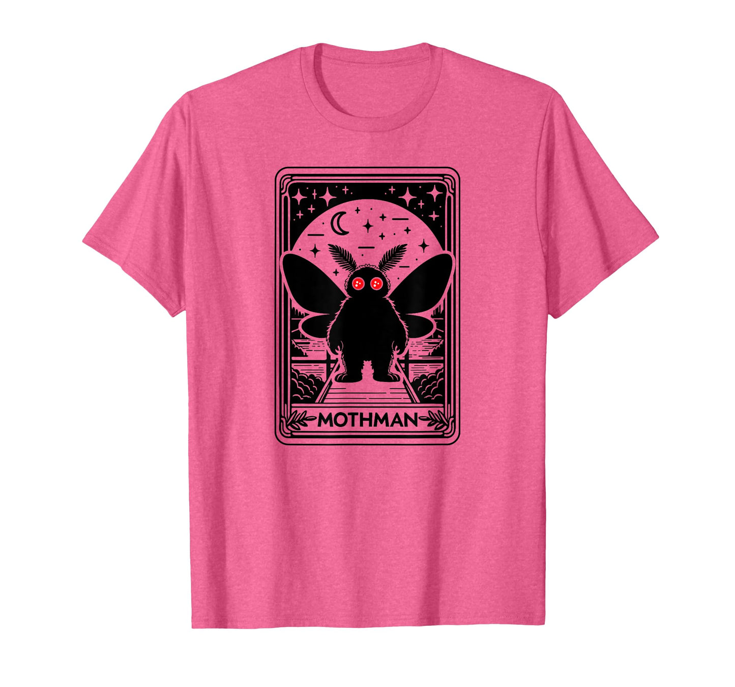 Mothman Shirt Tarot Card Cryptid Cryptozoology Cute Mothman T-Shirt
