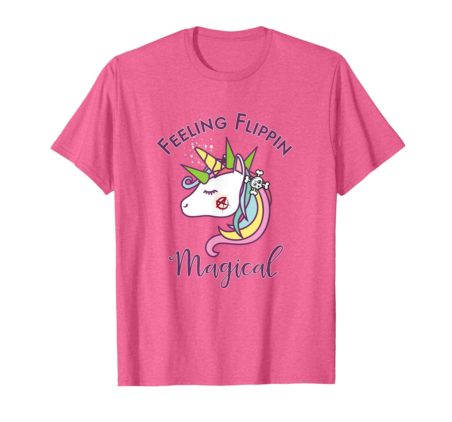 Punk Rock Anarchy Unicorn T-Shirt