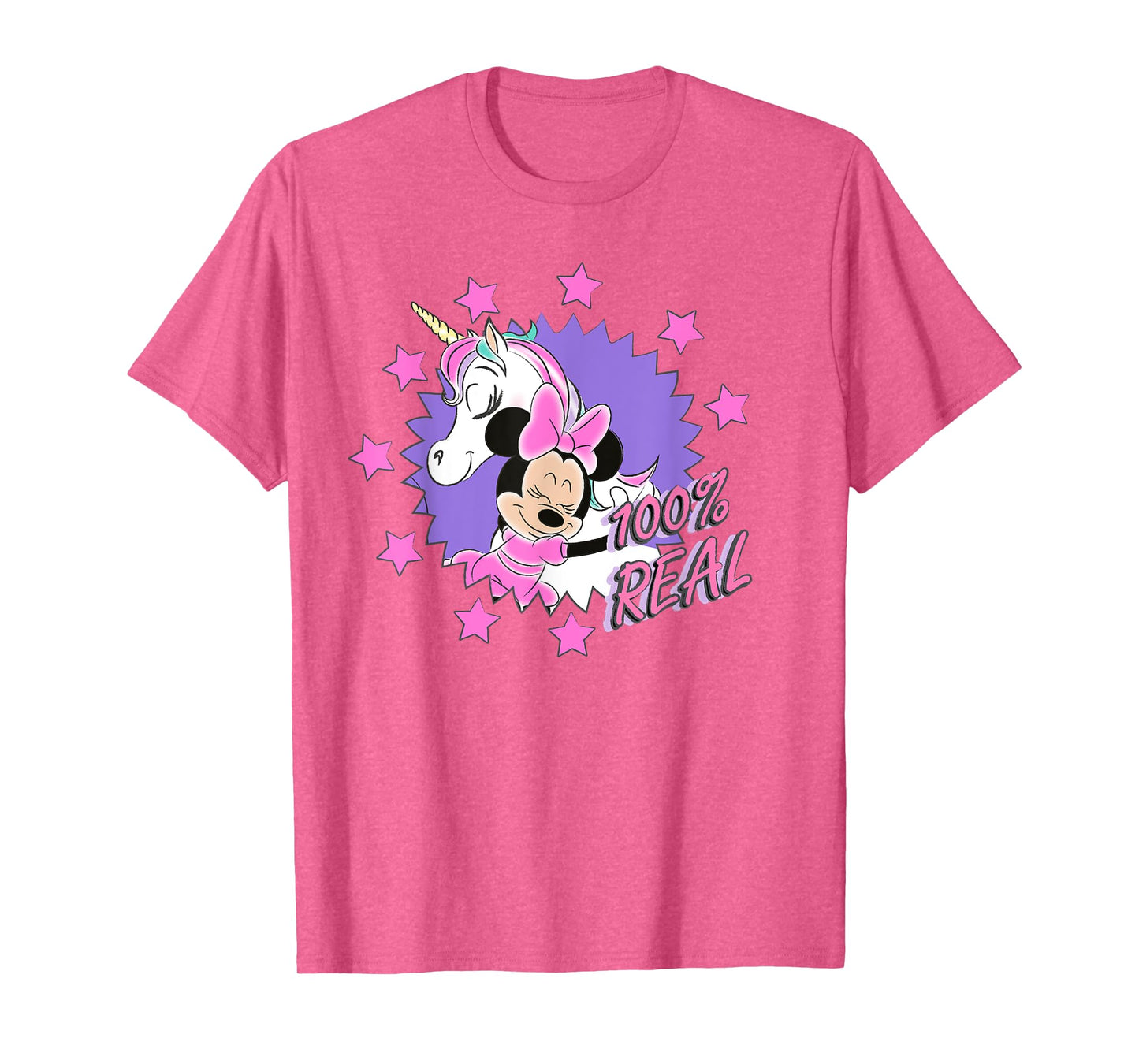 Disney Minnie Mouse Unicorn 100% Real T-Shirt