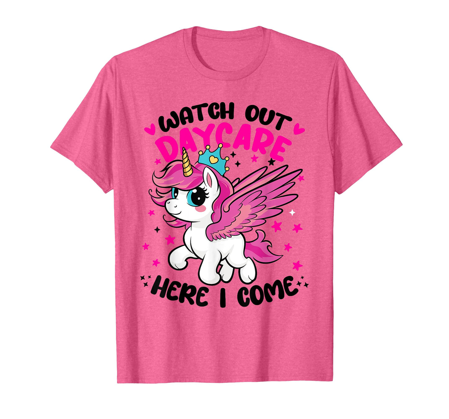 Watch Out Daycare First 1st Day Here I Come of Unicorn Squad T-Shirt